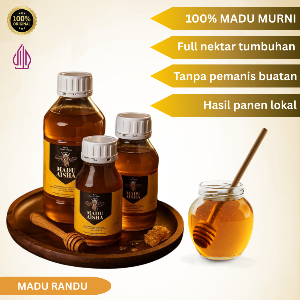 

Madu Murni 100% dari Nektar Terbaik Indonesia - Madu Randu