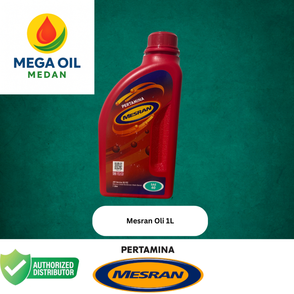 Oli | Oil Motor Mesran 1 Liter | Oli Pertamina Mesran Super | Oli Mesin Motor Bebek Sport Pertamina