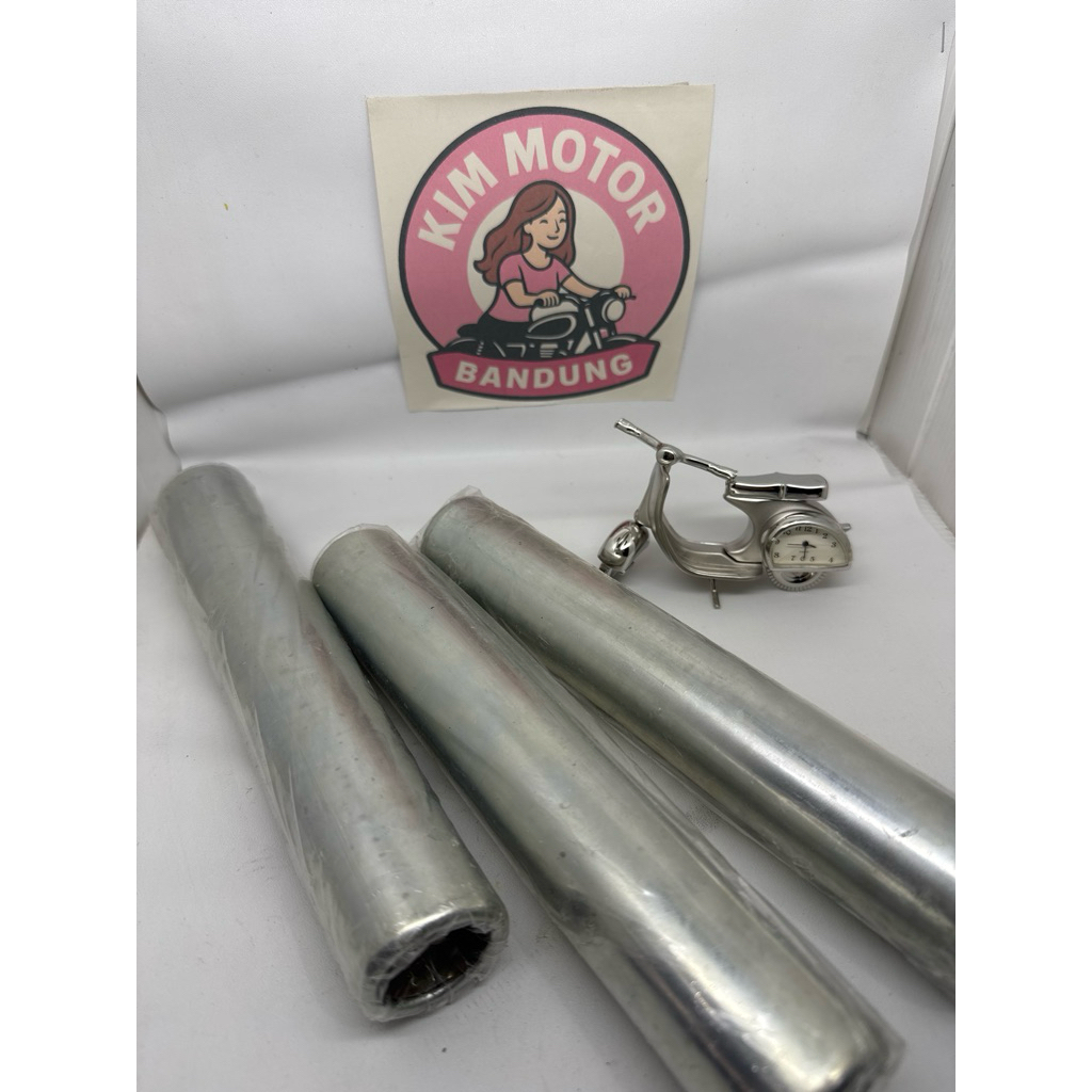 SILENCER SAMBUNGAN KNALPOT MEGA BASS BASA MODEL VW VESPA SUPER SPRINT PX PS EXCEL EXCLUSIVE