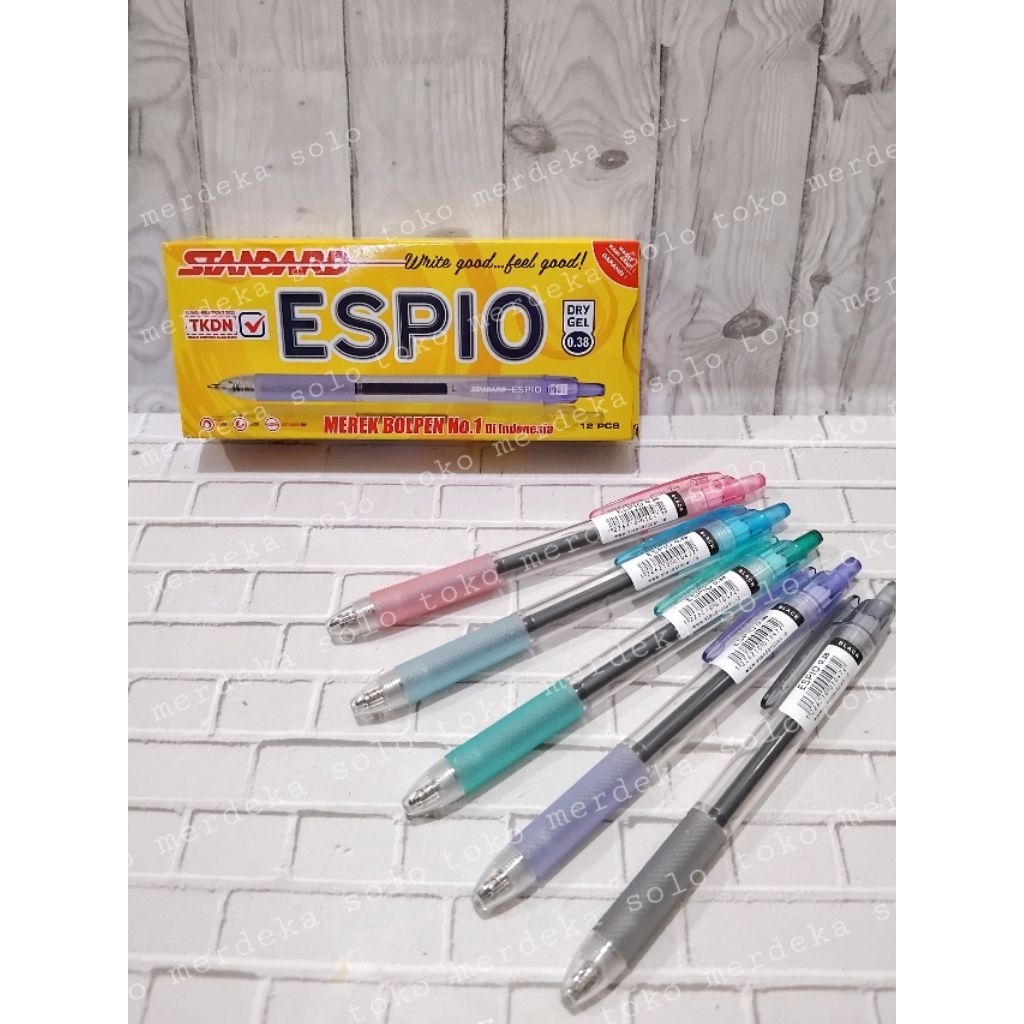 

Bolpoint Standard Espio (tinta hitam)