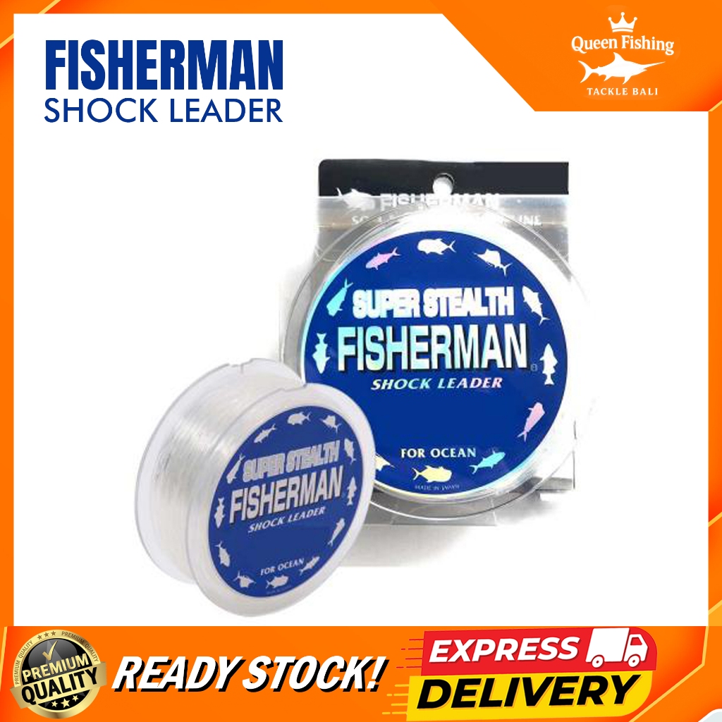 LEADER FISHERMAN NYLON SHOCKING LEADER - SENAR PANCING