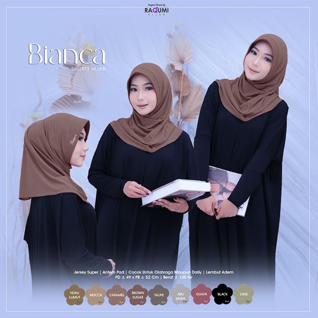 BIANCA SPORTY HIJAB ORI RAQUMI HIJAB