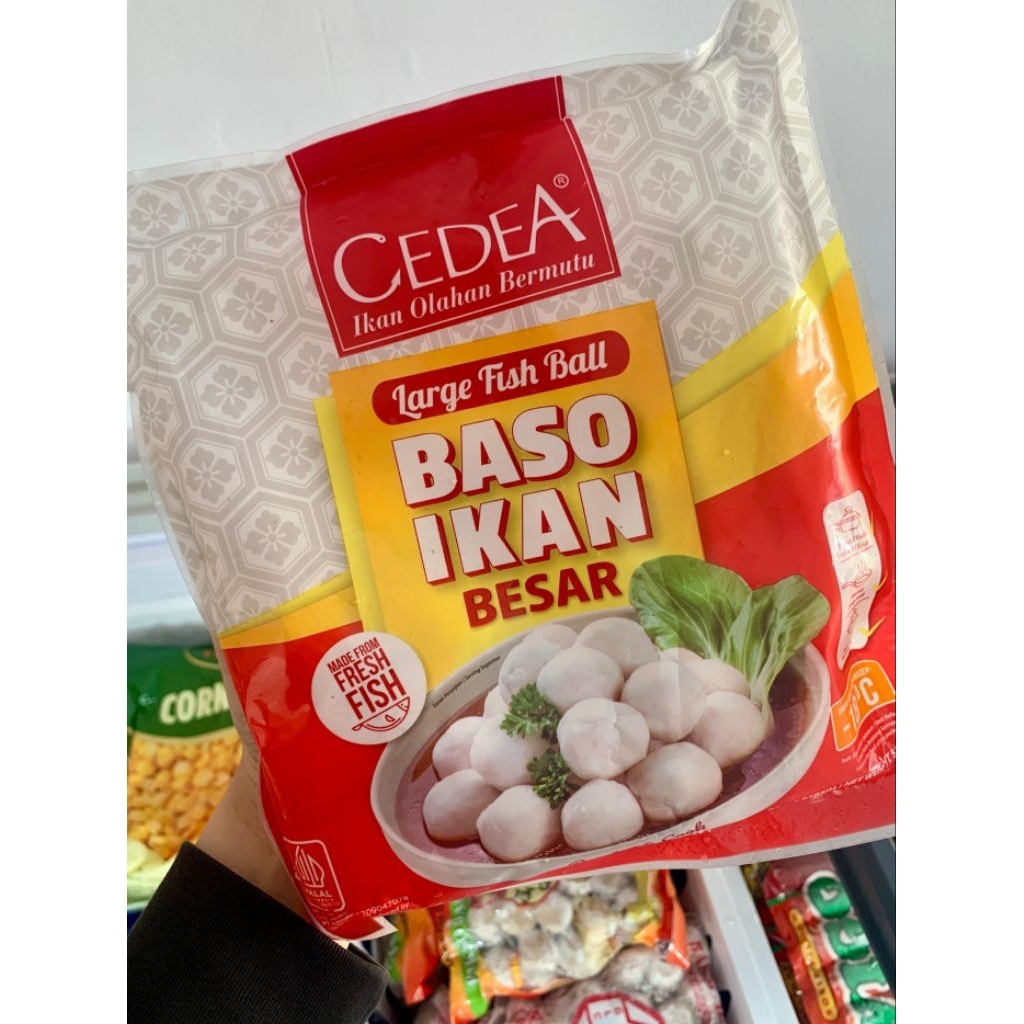 

Cedea Bakso ikan besar uk 500 gr