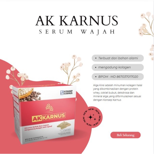 Alga Kirei Minuman Kolagen Halal Bahan Alami