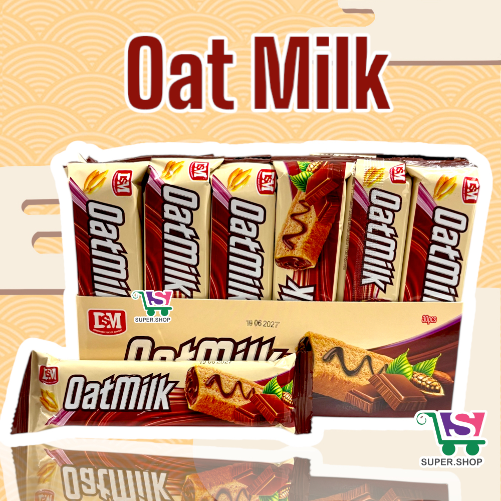 

OatMilk Sereal Bar Oat Gandum Chocolate (isi 30 pcs)