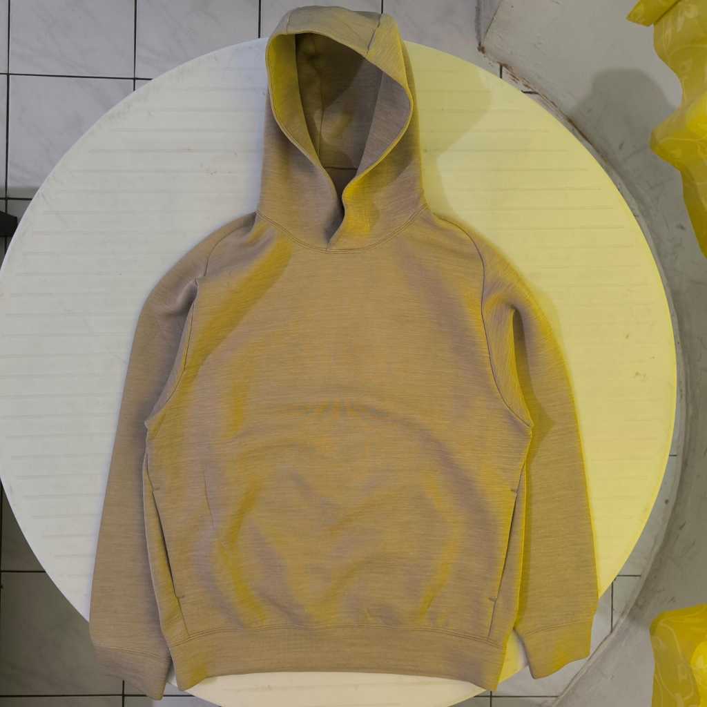 Hoodie Uniqlo Sweat strech Dry Black Beige