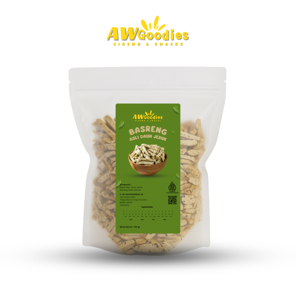 

Basreng Original Daun Jeruk Gurih Cemilan Enak