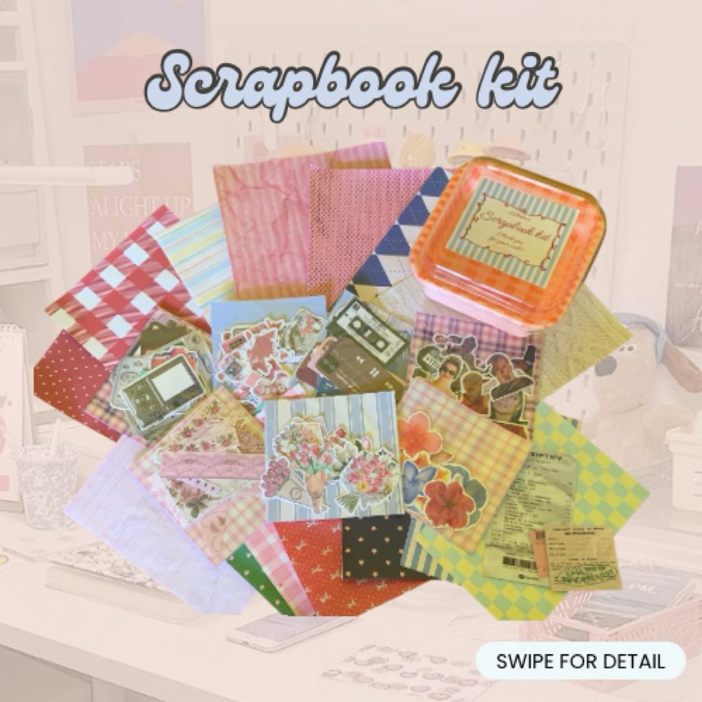 

SCRAPBOOK KIT | SCRAPBOOK JOURNALING KIT | JOURNALING KIT