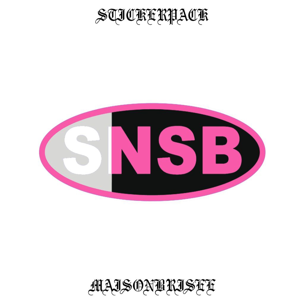 

STICKER SNS-B OVAL - STIKER SNSBWORLD - STIKER HELM - STIKER LAPTOP - STIKER HP - STIKER TUMBLER