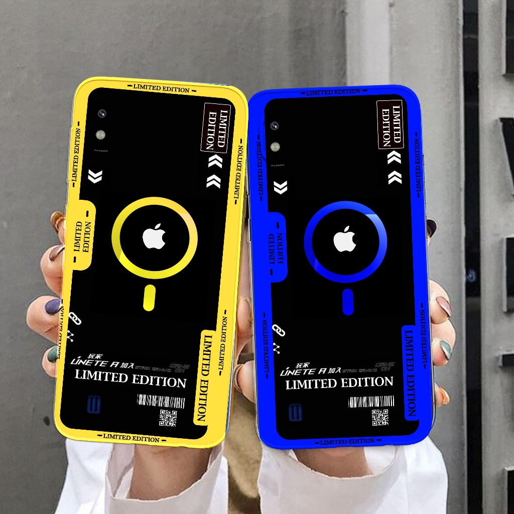 Softcase Pro Camera Untuk Samsung A10 / M10- Softcase Walpaper Fashion Printing ( LE ) Series  - Pel