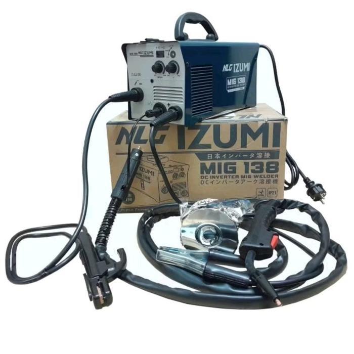 IZUMI NLG MIG 138/Mesin Las Tanpa Gas 450 Watt
