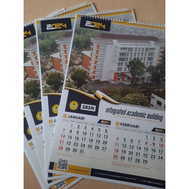 Custom Kalender Dinding 2026 | Kalender 2026 Dinding Custom | 1 lembar 1 sisi