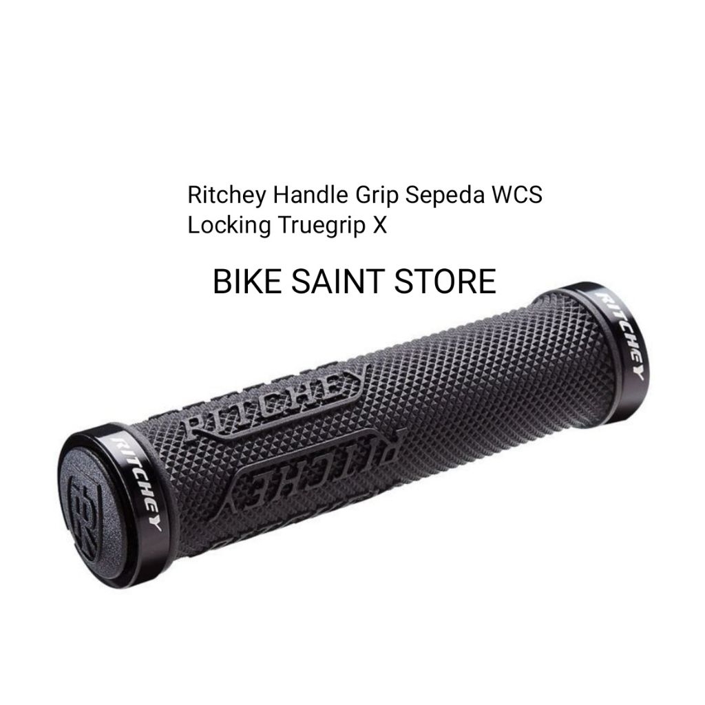 Ritchey Handle Grip Sepeda WCS Locking Truegrip X