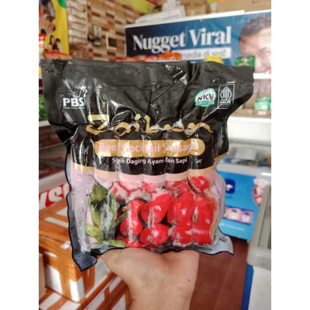 

ZAITUN BEEF COCKTAIL SAUSAGES 450gr