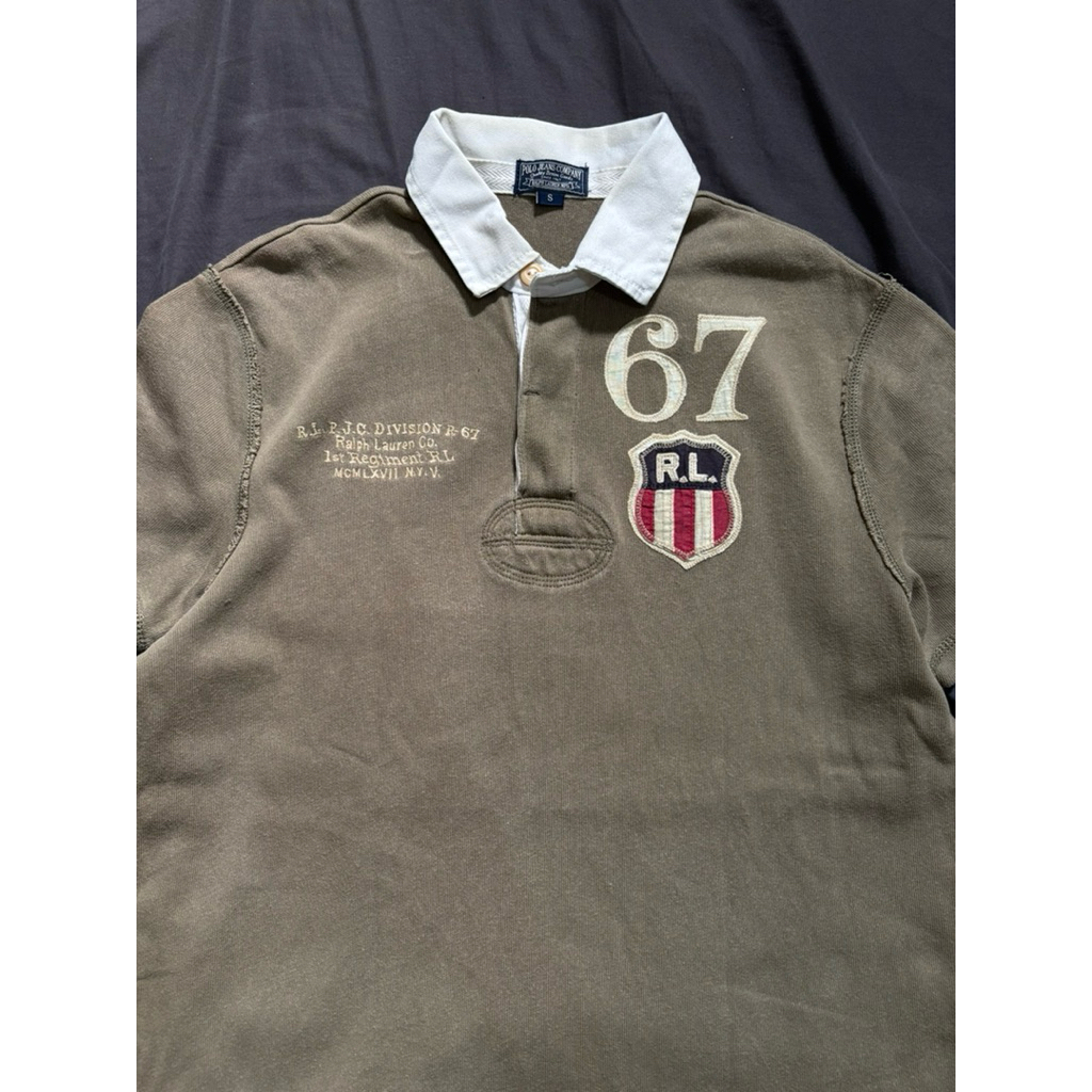 rugby shirt y2k vintage