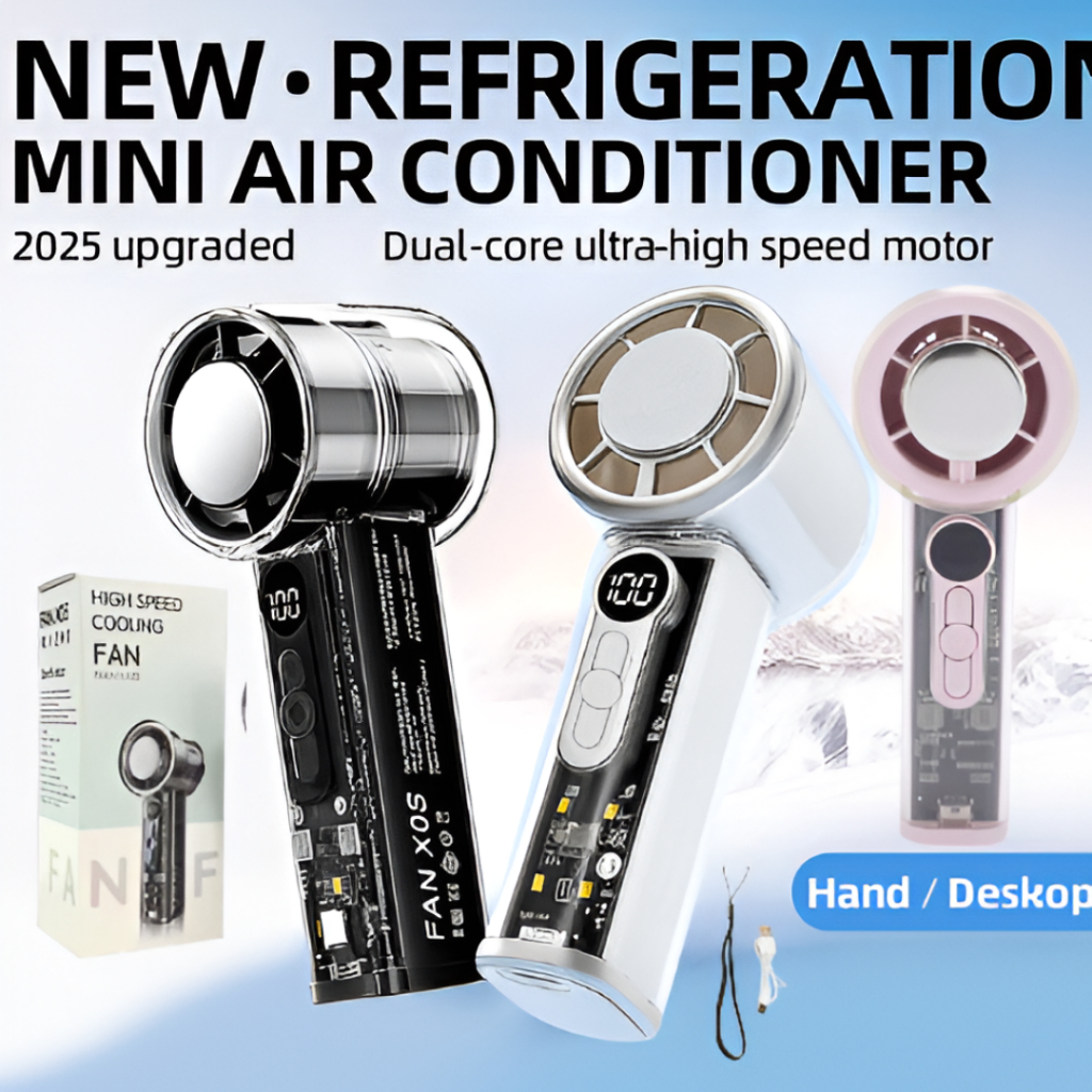 Kipas Mini Ac Fan Turbo Genggam Portable /Kipas Mini Ac Fan Turbo Genggam X-05 Fan