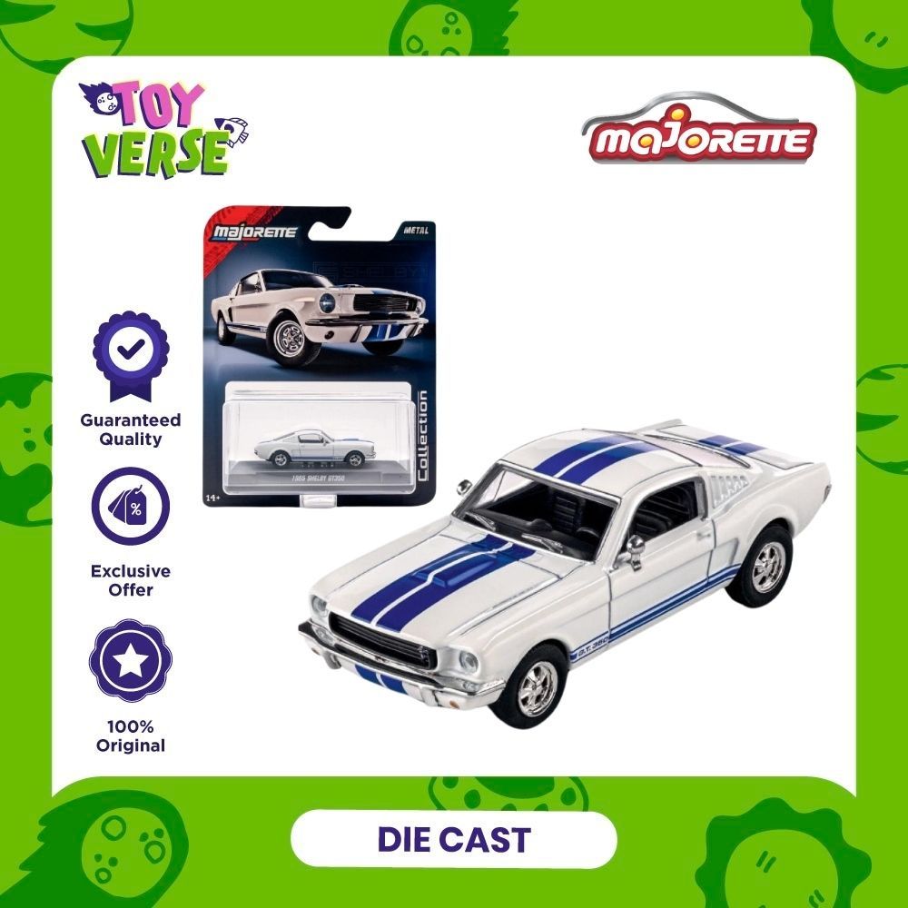 Gramedia Toyverse - Majorette 1965 Shelby GT 350 Collection