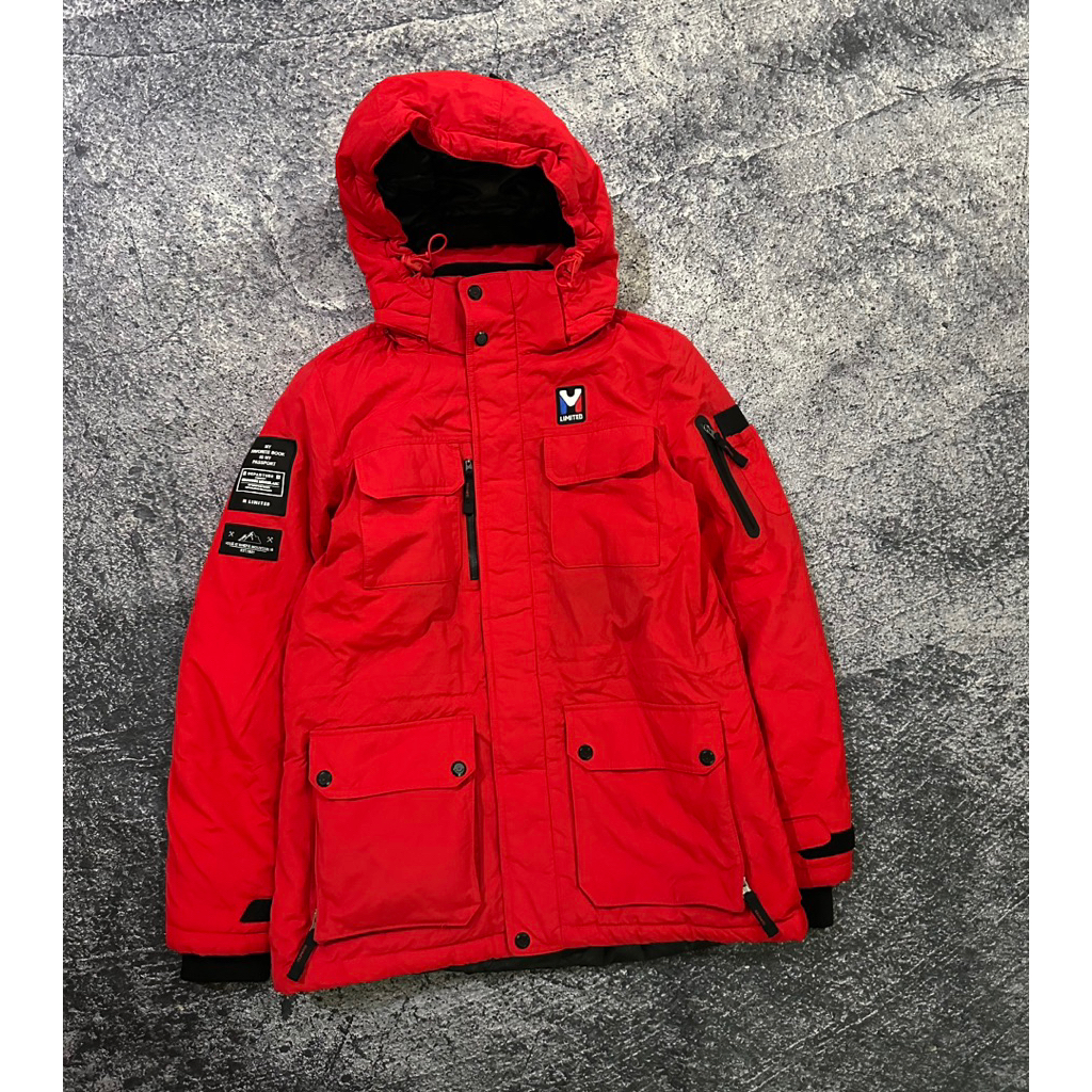 jaket gelembung bulu angsa (bulang) M limited gorpcore