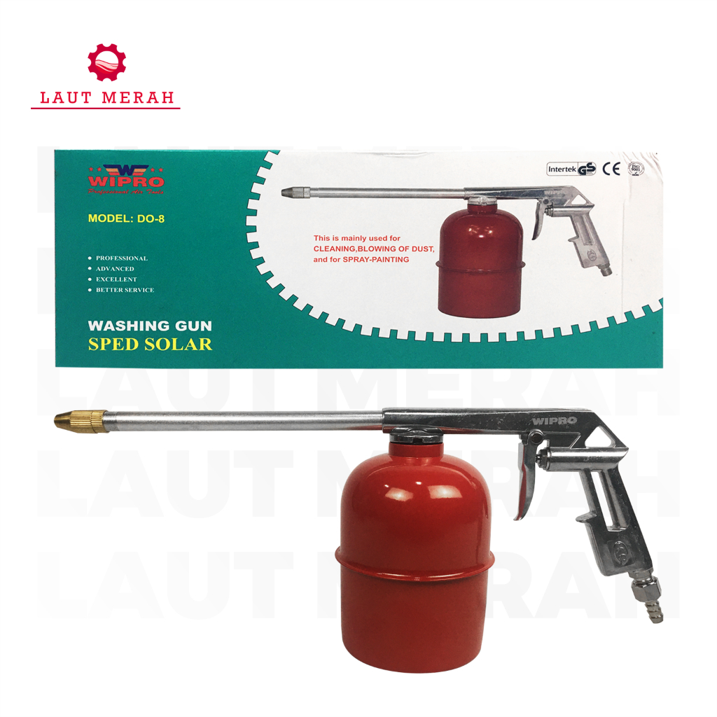 AIR WASHING GUN SPED SOLLAR OLI CAN SPRAY GUN PANJANG WIPRO ENGINE WASHING GUN WIPRO