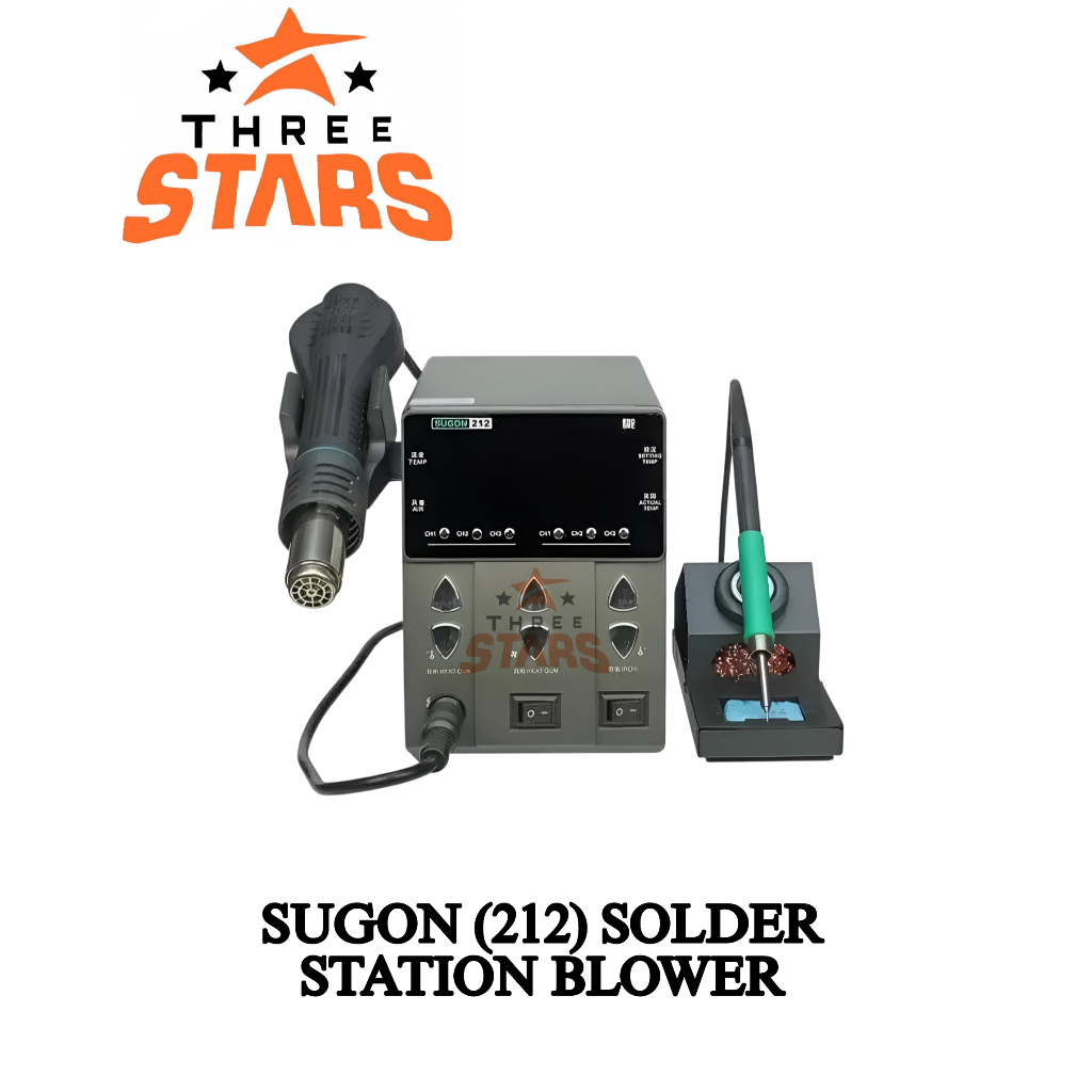 THREESTARS _ 212 Sugon Solder Station Blower