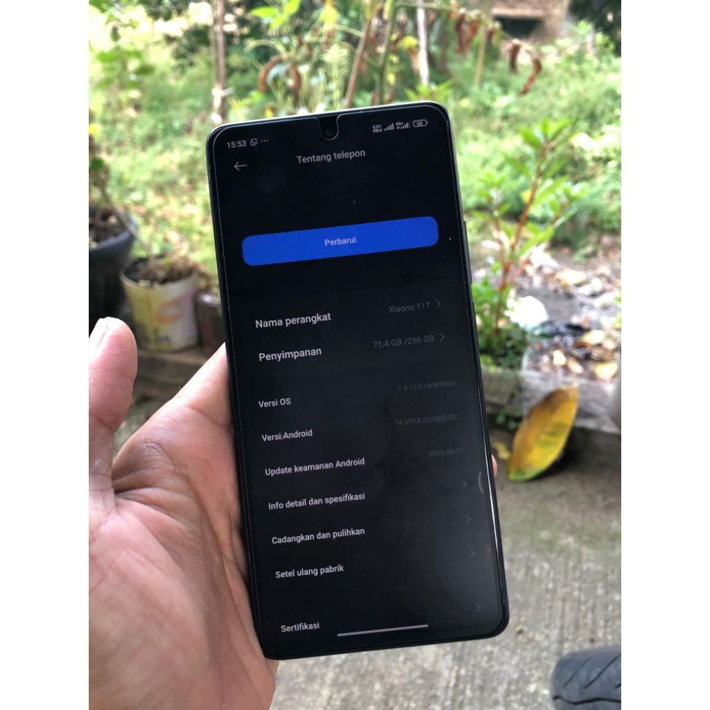 XIAOMI 11T 256GB 5G MULUS SECOND JOSS