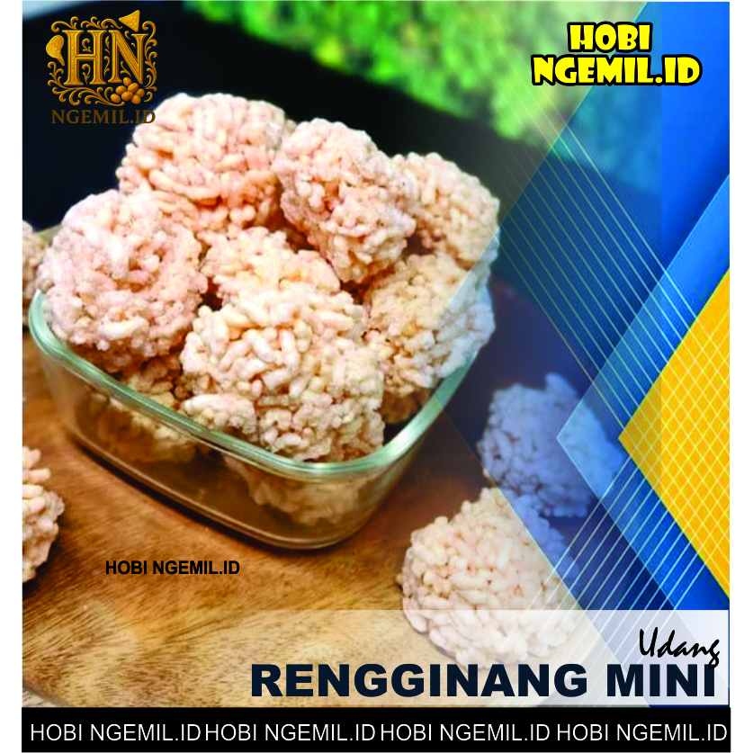 

Rengginang udang mini rangginang kemasan 100 - 250 gr HOBI NGEMIL.ID oleh oleh bandung