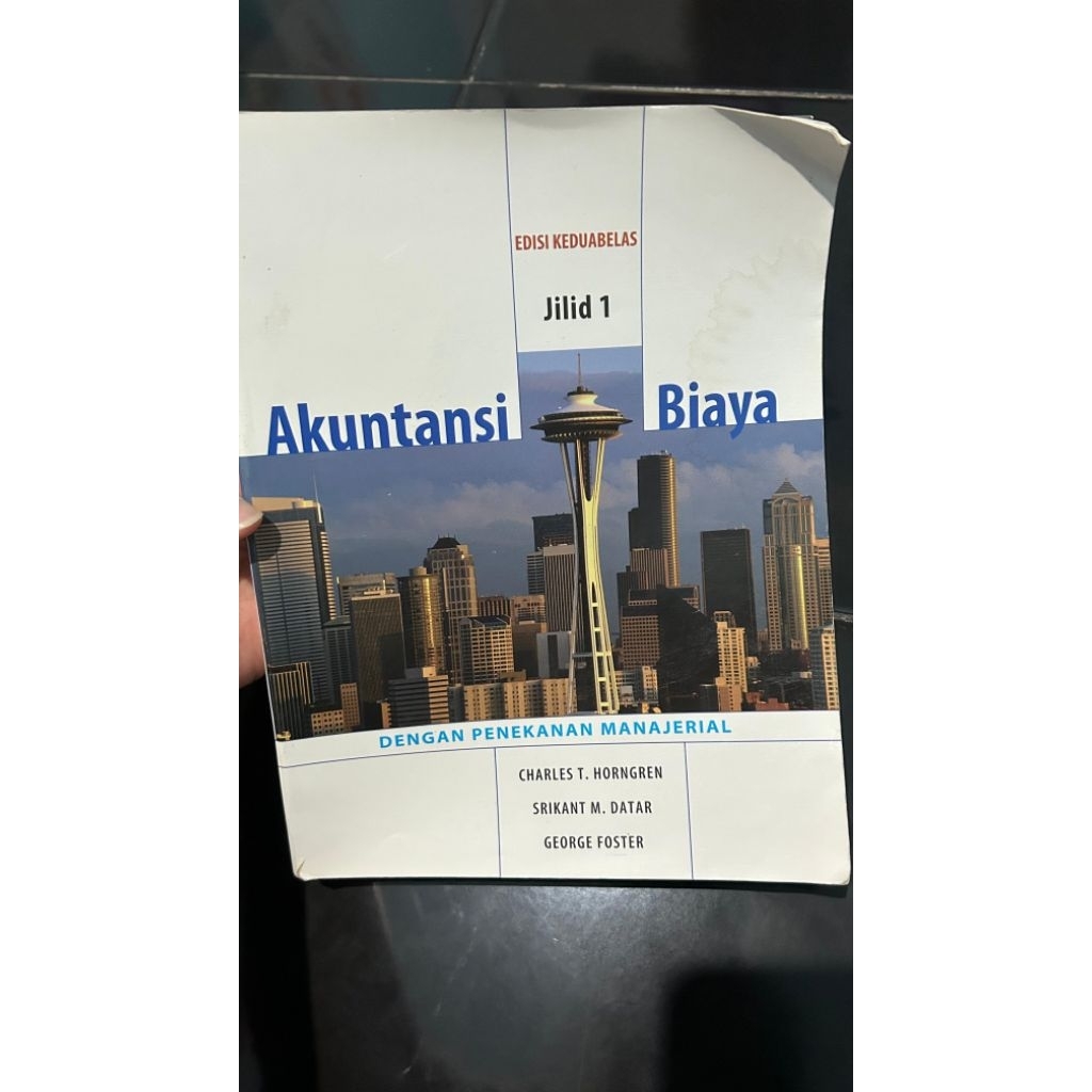 buku bekas original. Akuntansi biaya