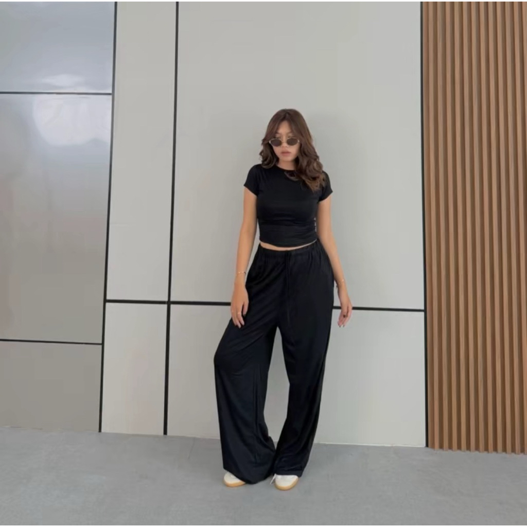 New GIA ONE SET || crop top +kulot