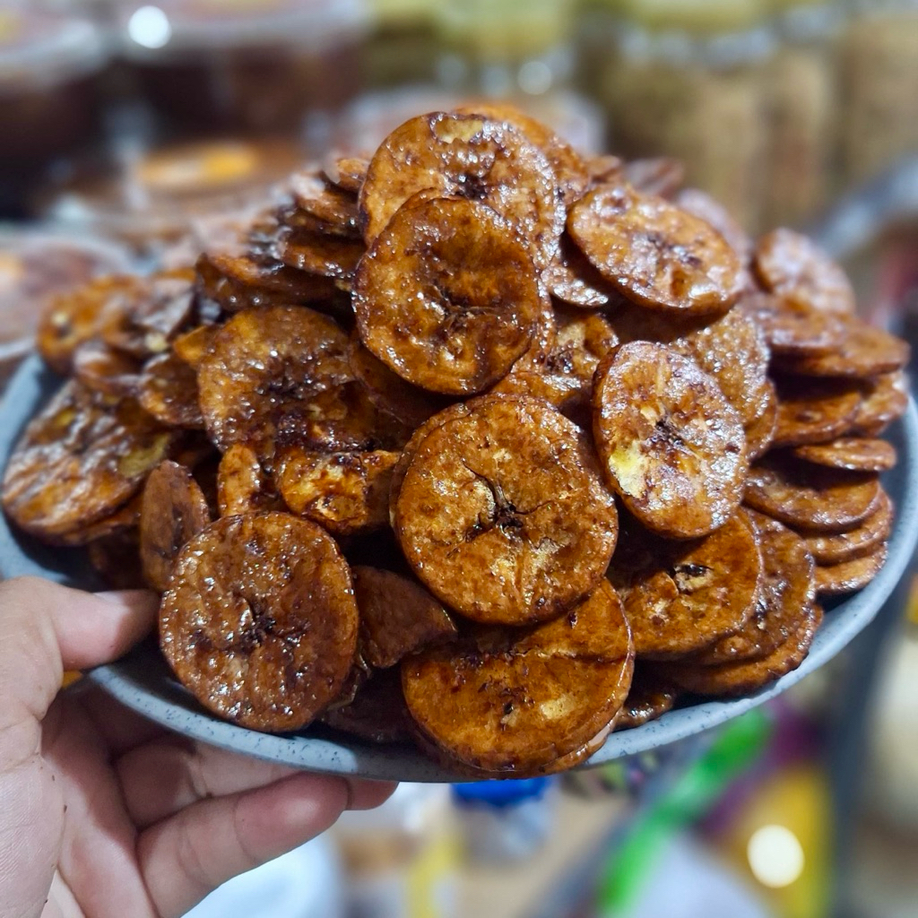 

KRIPIK PISANG COKLAT COIN 250gram ALMA.SNACK
