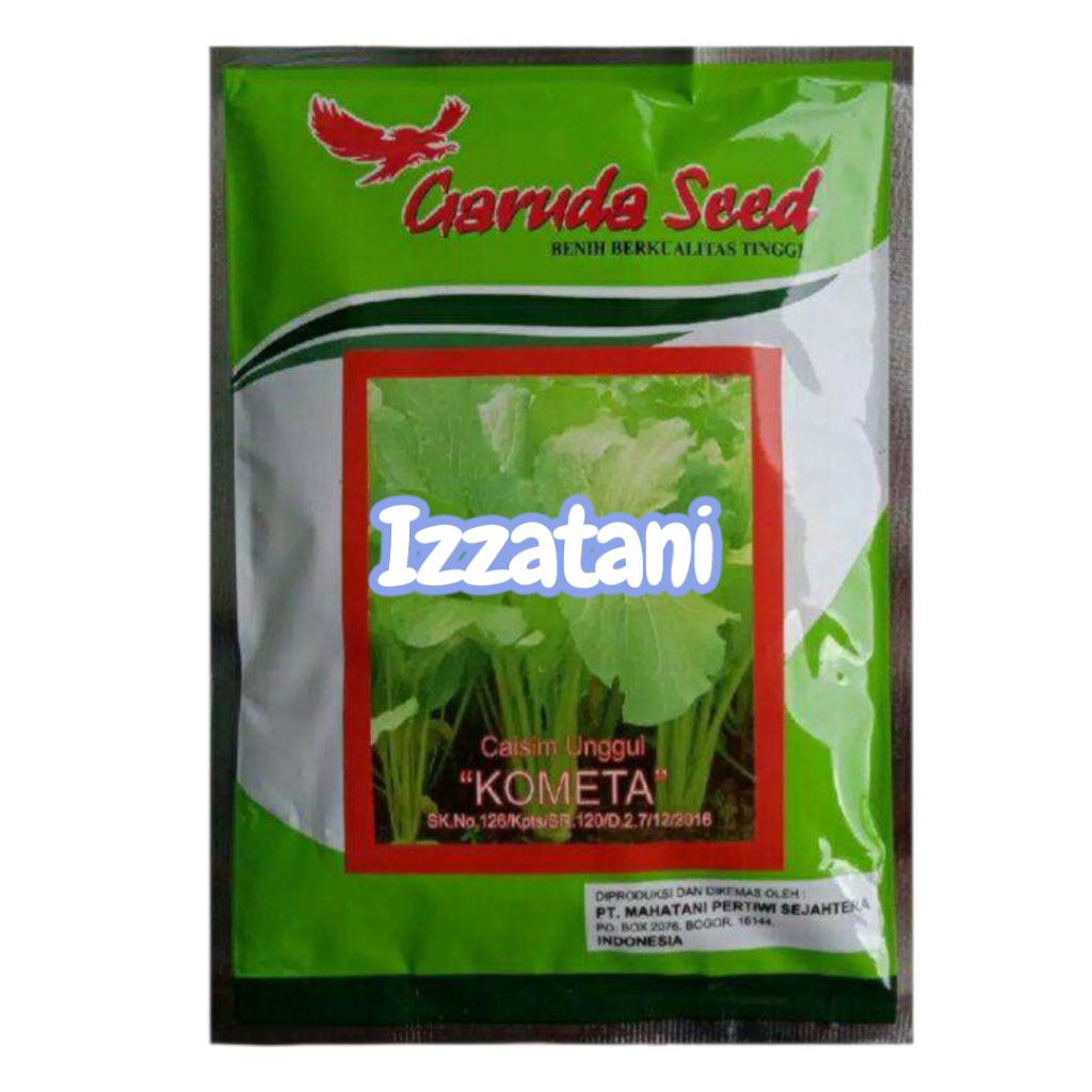 Benih Sawi Hijau Kometa 100 Gram Benih Sawi Benih Sawi Manis Bibit Sawi Caisim