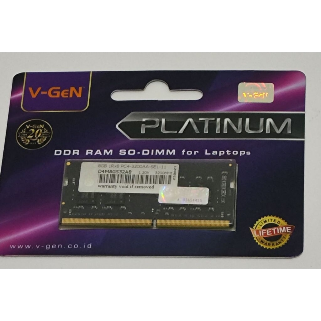 RAM VGen 8GB DDR4 3200 MHz