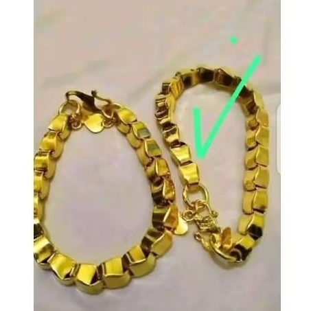 gelang padi 5 suku lapis mas