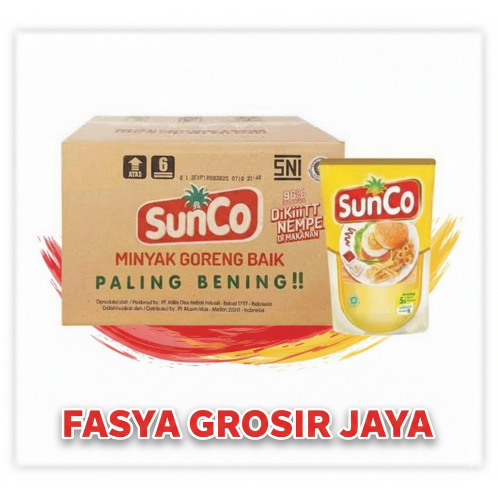

Sunco Minyak Goreng Refill 2 Liter 1 Dus/Karton isi 6