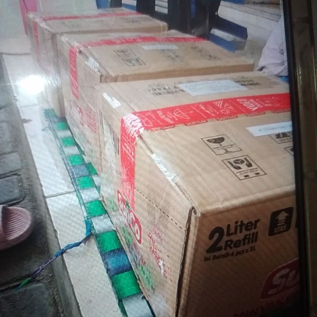 minyak sunco 2 liter 1 dus / minyak sunco kartonan
