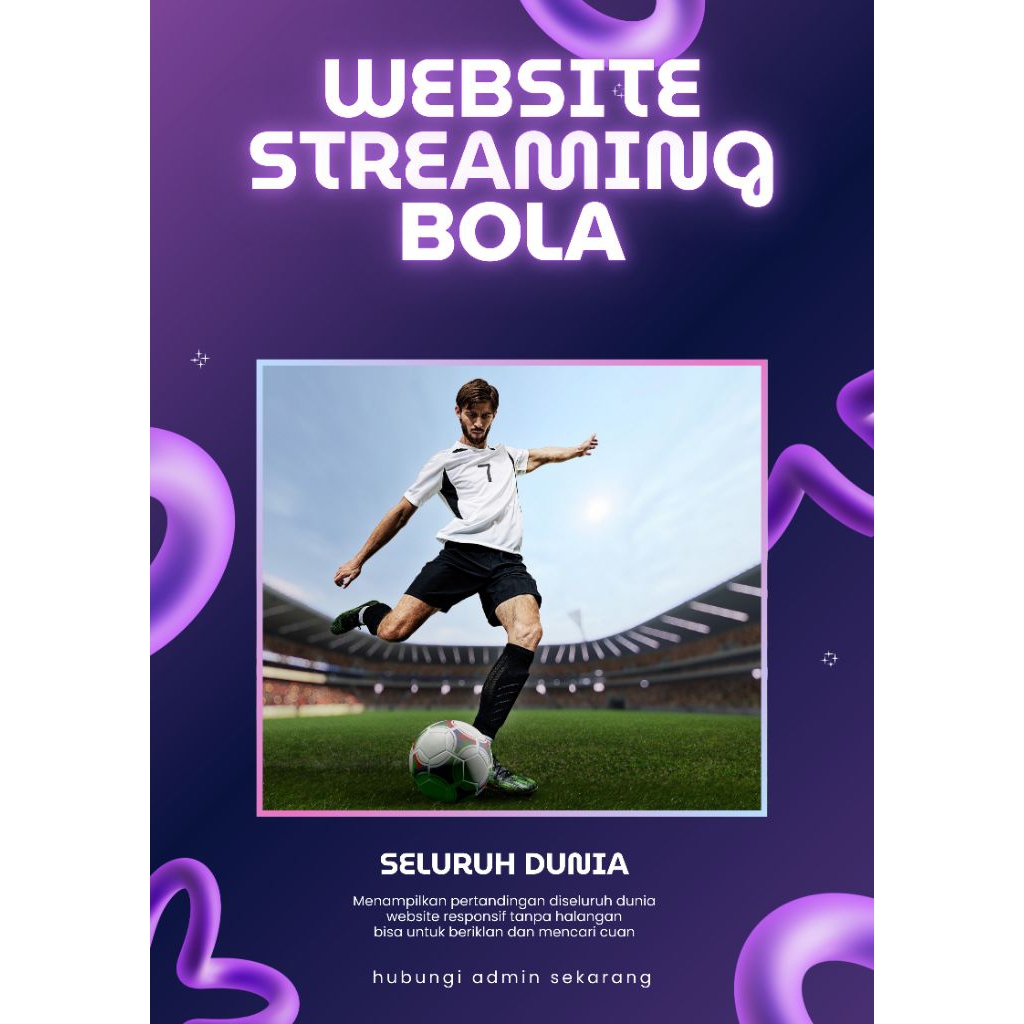 Jasa Bikin Website Streaming Bola Live