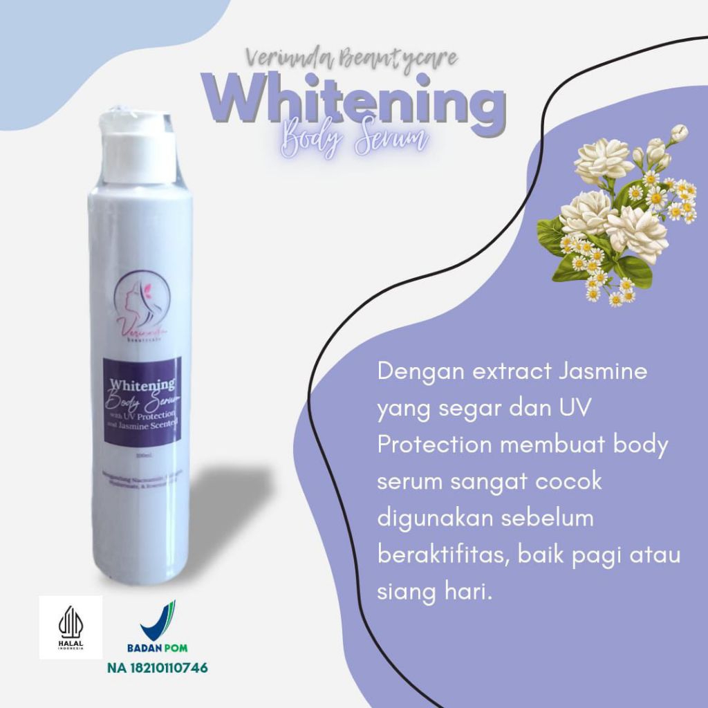 Body serum whitening/hbl siang pemutih/hbl pencerah/hbl BPOM.