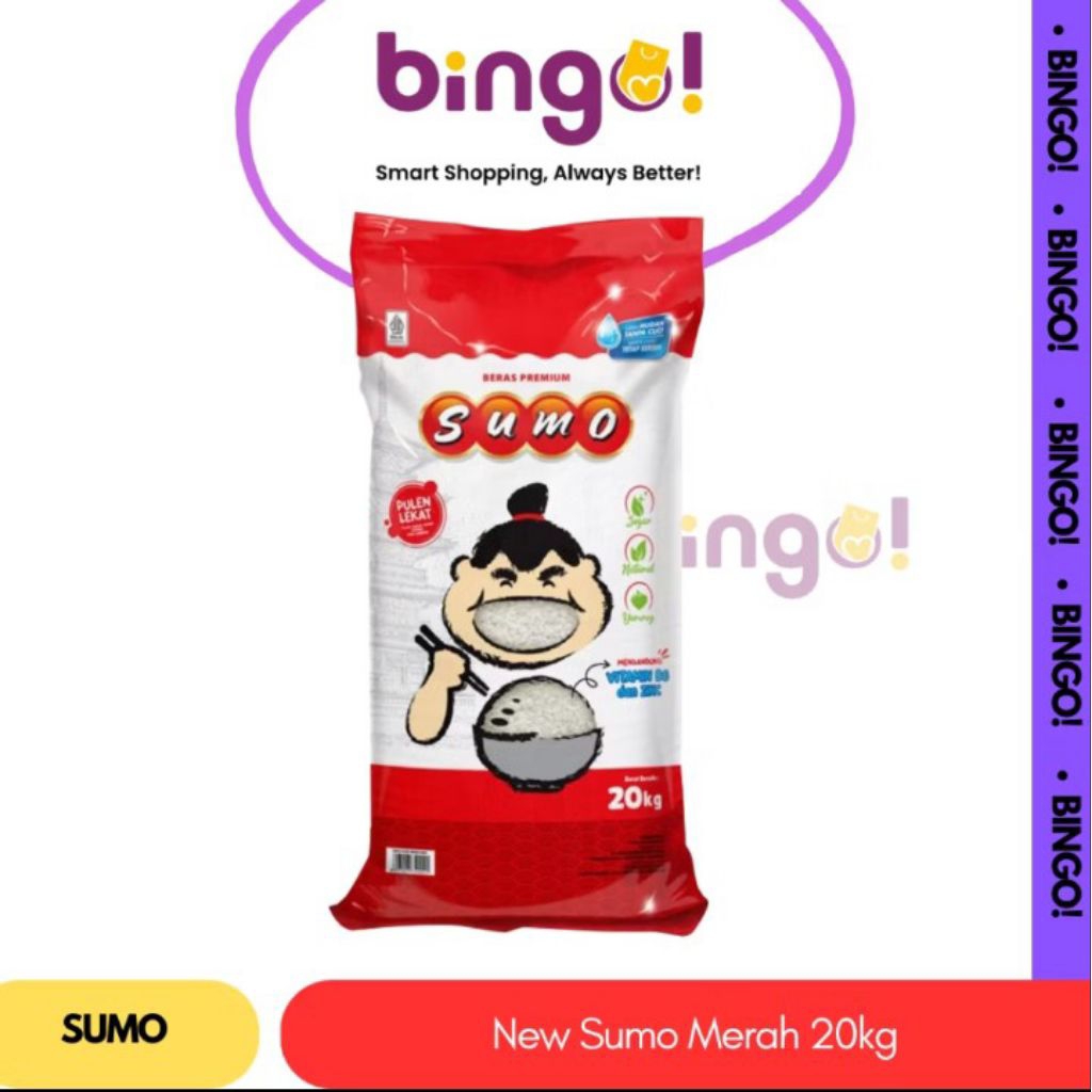 

Beras Sumo Fortifikasi NEW 20kg (Merah)