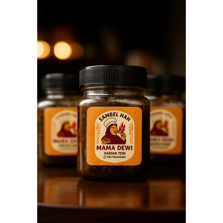 

Sambal Teri Pedas Gurih 200gr – Sambel Rumahan Enak, Siap Saji & Tahan Lama