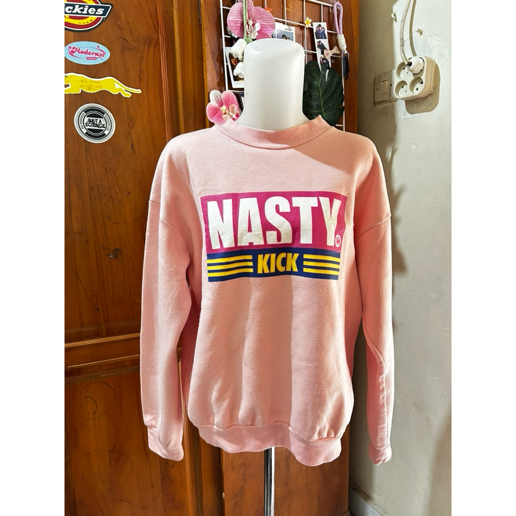 preloved sweater pink marvel