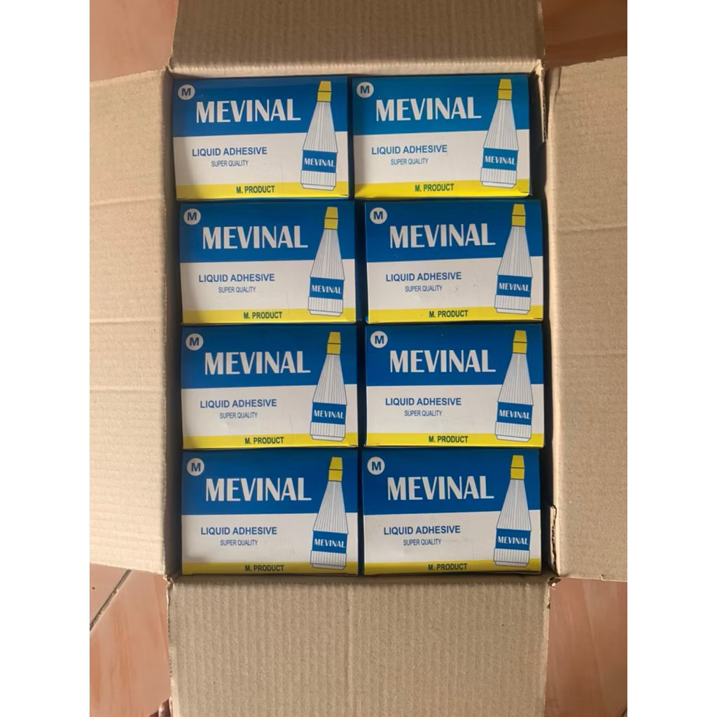 

(1box 24pcs) Lem MEVINAL / Lem Perekat Cair READY STOCK