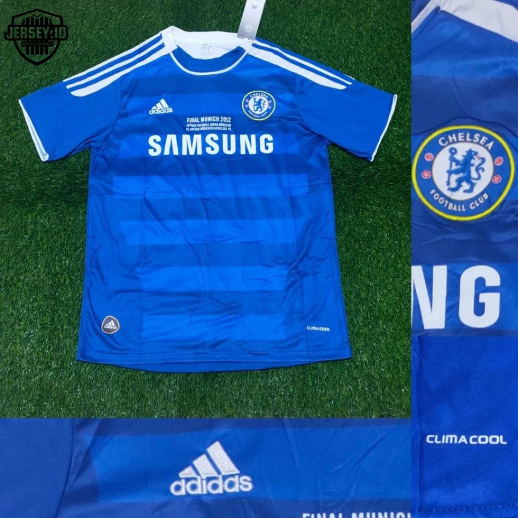 Jersey Retro Vintage Chelsea Home Munich 2011/12 || Jersey Retro Chelsea Home Final Munich 2011/12