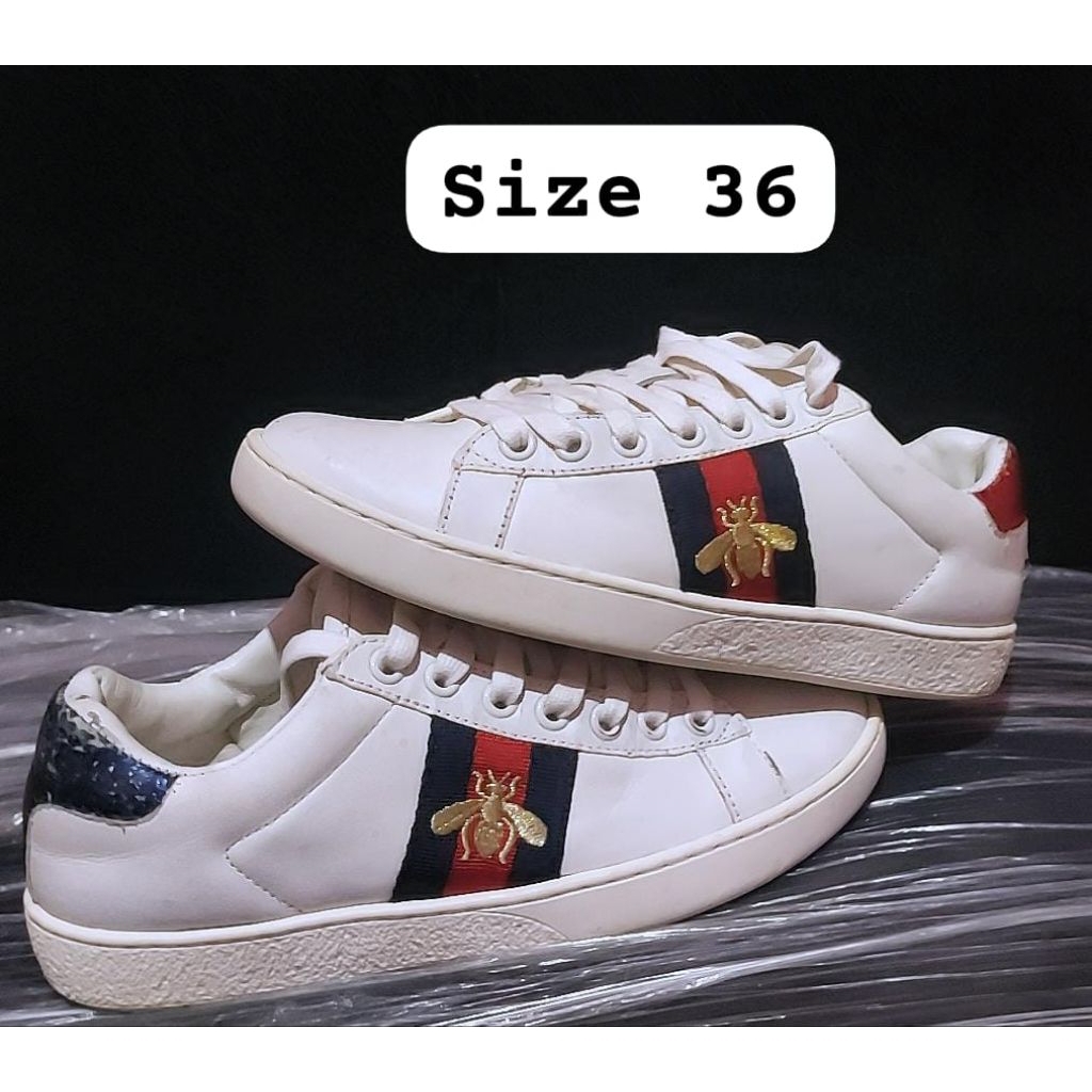 sepatu Gucci tawon second