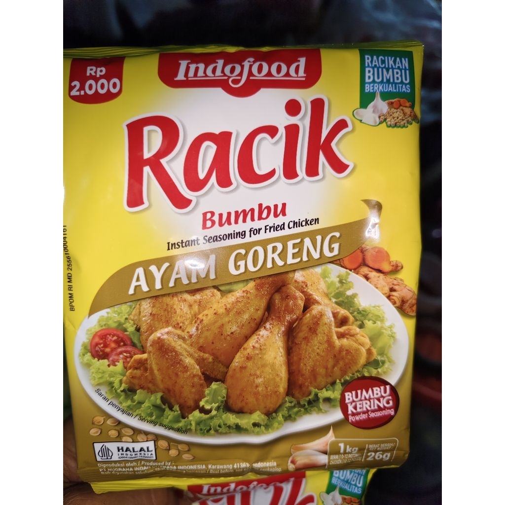 

RACIK AYAM GORENG SERENTENG ISI 10 SASET