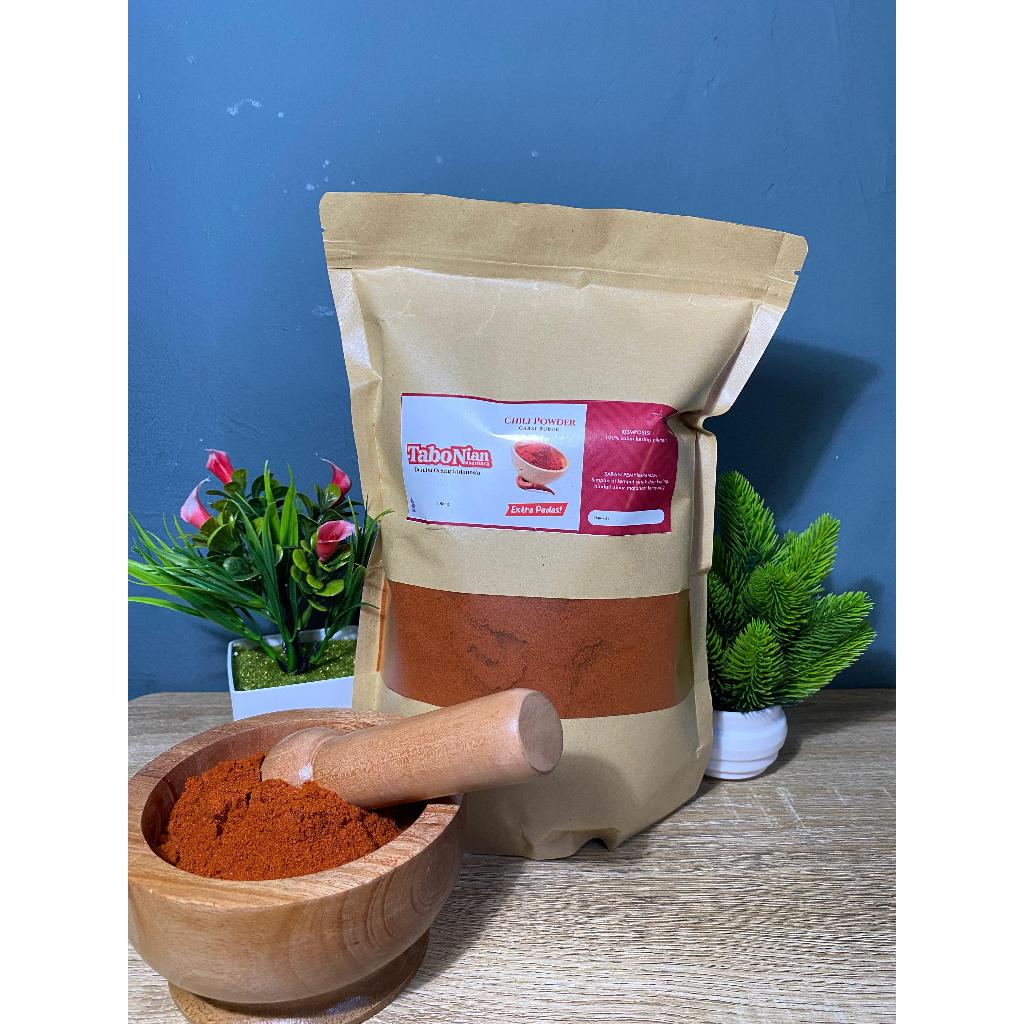 

Cabai Bubuk Extra Pedas Super Hot Chili Powder Murni Tabonian Nusantara