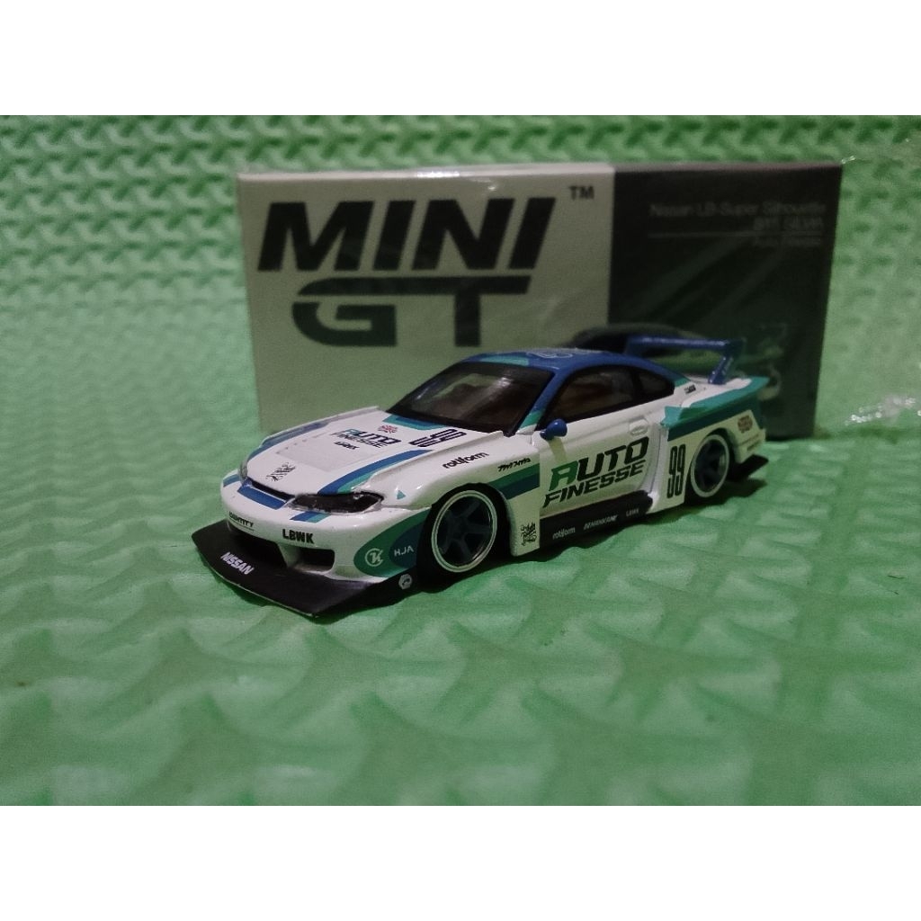 mini gt s15 autofinnese blue (490)