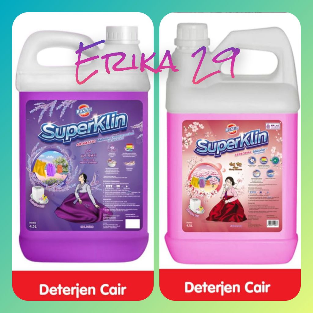 Bukrim superklin deterjen cair