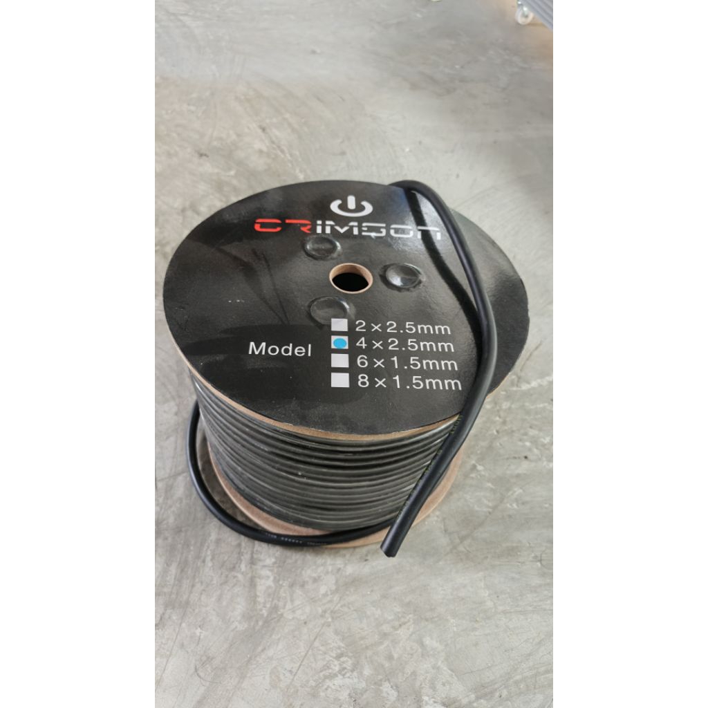 kabel audio crimson 4x2.5