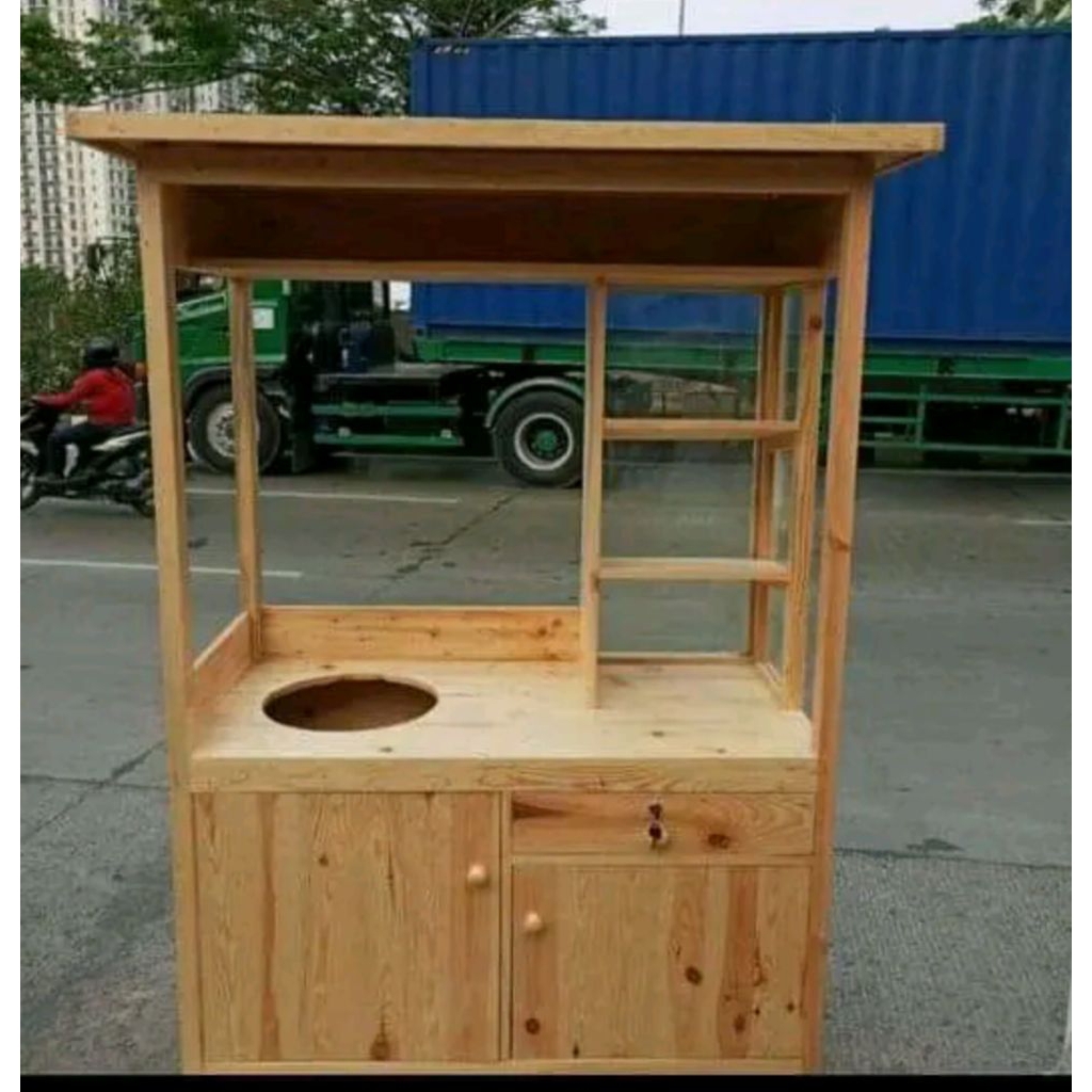 GEROBAK KAYU JATI BELANDA