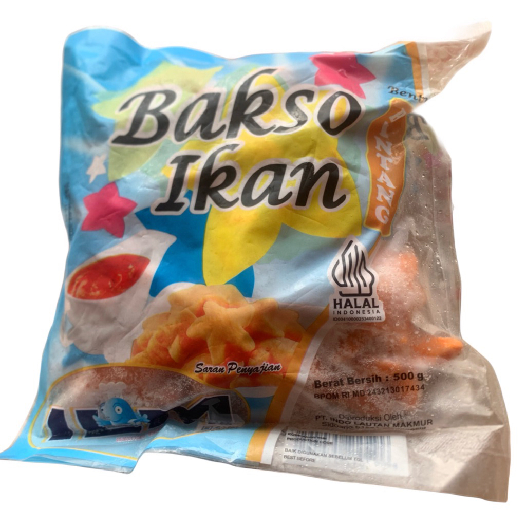 

Bakso Ikan Bentuk Bintang 500Gr