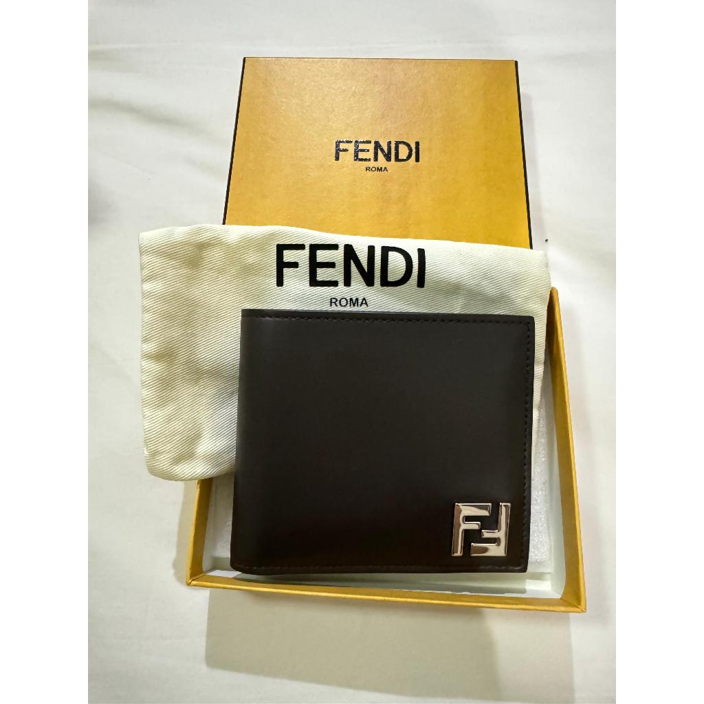 DOMPET KULIT PRIA FENDI ORIGINAL AUTHENTIC UKURAN MINI